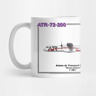 Avions de Transport Régional 72-200 - ATR "House Colours" (Art Print) Mug